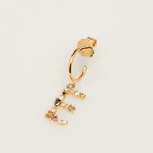 Load image into Gallery viewer, Letter E earrings