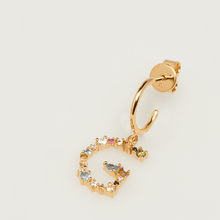 Load image into Gallery viewer, Letter G earrings