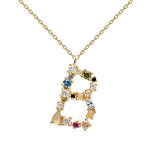 Load image into Gallery viewer, Letter B necklace
