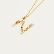 Load image into Gallery viewer, Letter N necklace