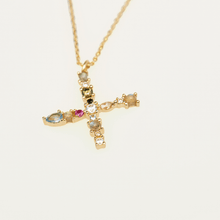 Load image into Gallery viewer, Letter X necklace