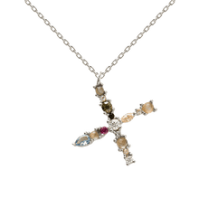 Load image into Gallery viewer, Letters Silver Necklaces