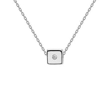 Load image into Gallery viewer, Dice Silver Necklace
