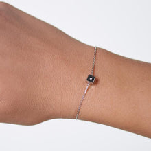 Load image into Gallery viewer, Dice Silver Bracelet
