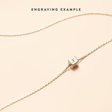 Load image into Gallery viewer, Dice Silver Bracelet
