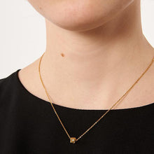 Load image into Gallery viewer, Dice Gold Necklace
