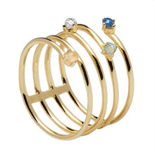 Load image into Gallery viewer, Ultramarine Gold Ring
