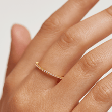 Load image into Gallery viewer, White Essential Ring Gold

