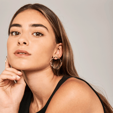 Load image into Gallery viewer, Akari gold earrings
