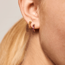Load image into Gallery viewer, Violet Bird earrings
