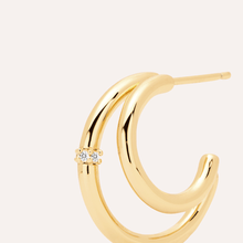 Load image into Gallery viewer, Solstice Gold Earrings
