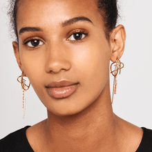 Load image into Gallery viewer, Aisha Gold earrings
