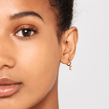Load image into Gallery viewer, Peach Alia Gold Earrings
