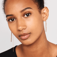 Load image into Gallery viewer, Idris Gold earrings
