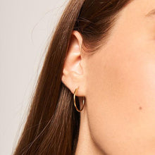 Load image into Gallery viewer, Medium Hoops Gold
