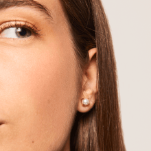 Load image into Gallery viewer, Solitary Pearl Earrings
