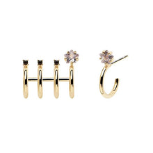 Load image into Gallery viewer, Andromeda Gold Earrings

