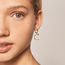 Load image into Gallery viewer, Letter C earrings
