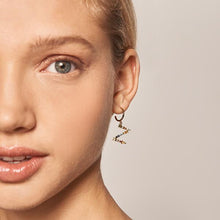 Load image into Gallery viewer, Letter Z earrings
