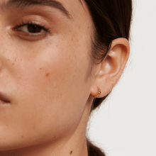 Load image into Gallery viewer, Olive Solitary Earrings Gold
