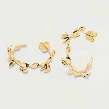 Load image into Gallery viewer, Lily Gold Earrings
