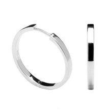 Load image into Gallery viewer, Grand Malai silver earrings
