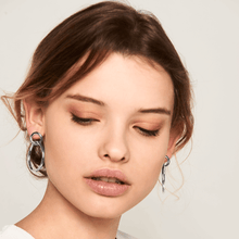 Load image into Gallery viewer, Valentina silver earrings
