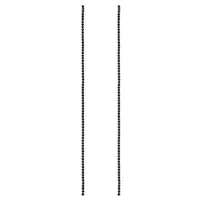 Load image into Gallery viewer, Black Sasha silver earrings
