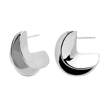 Load image into Gallery viewer, Eclipse Silver Earrings
