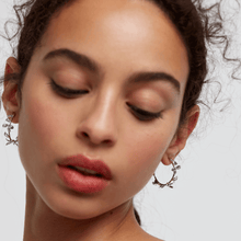 Load image into Gallery viewer, Lily Silver Earrings

