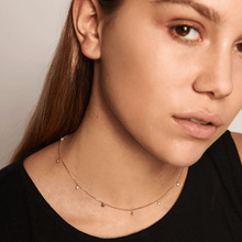 Load image into Gallery viewer, Navy Gold Necklace
