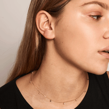 Load image into Gallery viewer, Navy Gold Necklace
