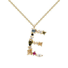 Load image into Gallery viewer, Letter E necklace

