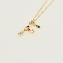 Load image into Gallery viewer, Letter F necklace
