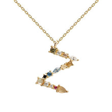 Load image into Gallery viewer, Letter Z necklace
