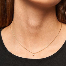 Load image into Gallery viewer, Champagne Solitary Necklace Gold
