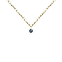 Load image into Gallery viewer, Celeste Solitary Necklace Gold
