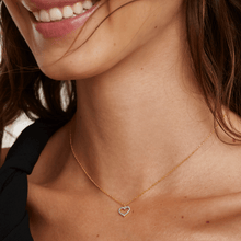 Load image into Gallery viewer, Celeste Heart Necklace Gold
