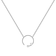 Load image into Gallery viewer, Vela silver necklace
