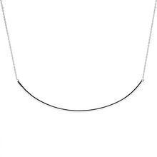 Load image into Gallery viewer, Alpha Silver Necklace
