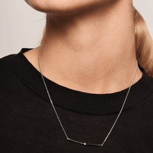 Load image into Gallery viewer, Horizon Silver Necklace
