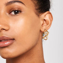 Load image into Gallery viewer, Esha gold earrings
