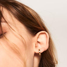 Load image into Gallery viewer, Malai gold earrings
