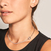 Load image into Gallery viewer, Mirage silver necklace
