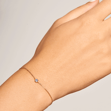 Load image into Gallery viewer, Celeste Solitary Bracelet Gold
