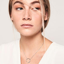 Load image into Gallery viewer, Vela silver necklace
